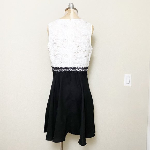 CeCe By Cynthia Steffe Colorblock Dress 8 - Picture 8 of 8